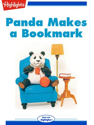 cover image of Panda Makes a Bookmark